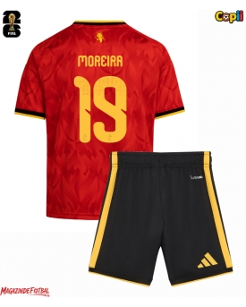 Belgia Diego Moreira #19 Echipament de Fotbal Replică Mondial 2026 Copii Acasa (+ Șorturi)